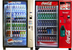 Memphis Soda Beverage Vending Machines